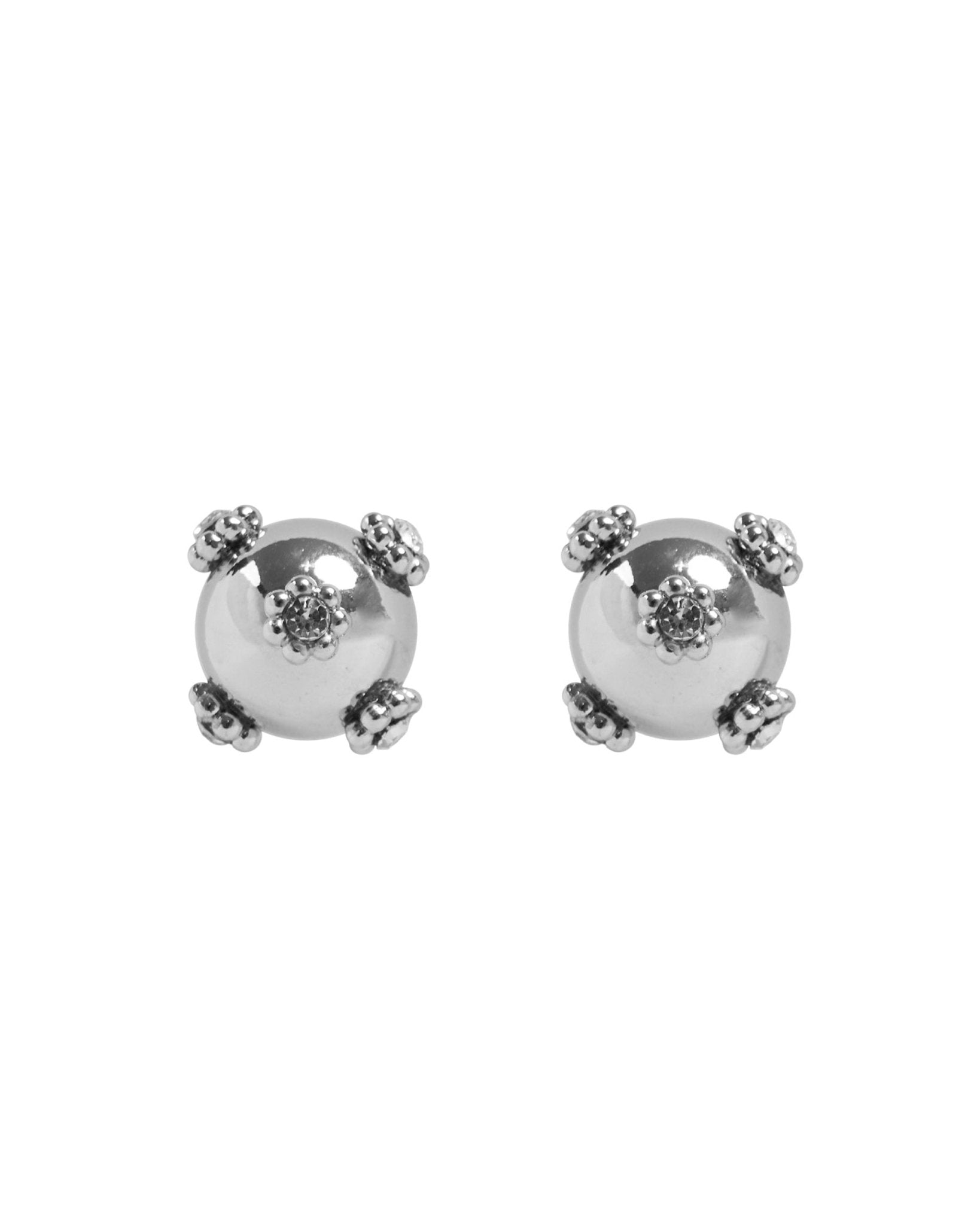 Not Fragment Earrings Silver - LIKELIHOOD