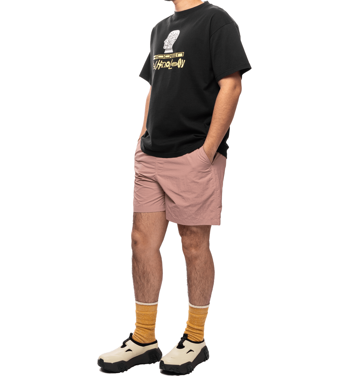 Nylon Climber Short Mauve - LIKELIHOOD