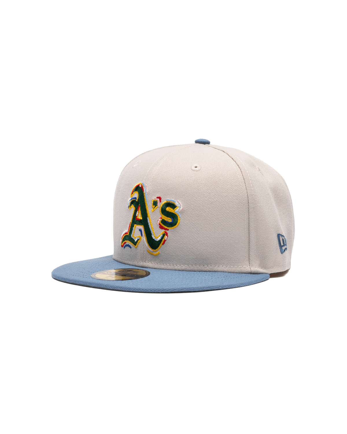 Oakland Athletics Color Brush Fitted Hat - LIKELIHOOD