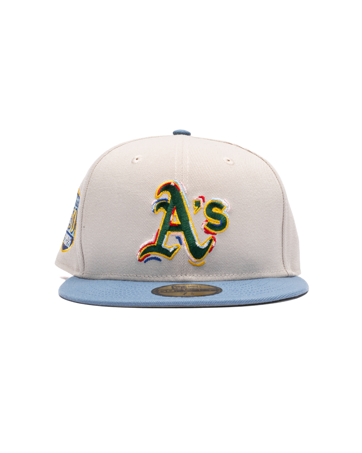 Oakland Athletics Color Brush Fitted Hat