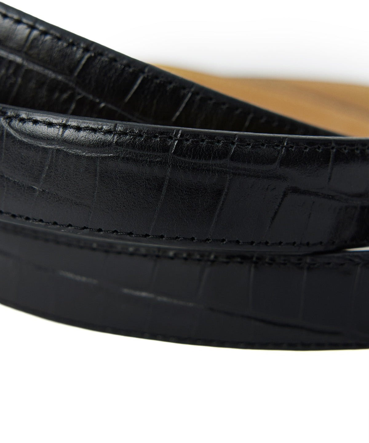 Occasion Belt Black Croc - LIKELIHOOD