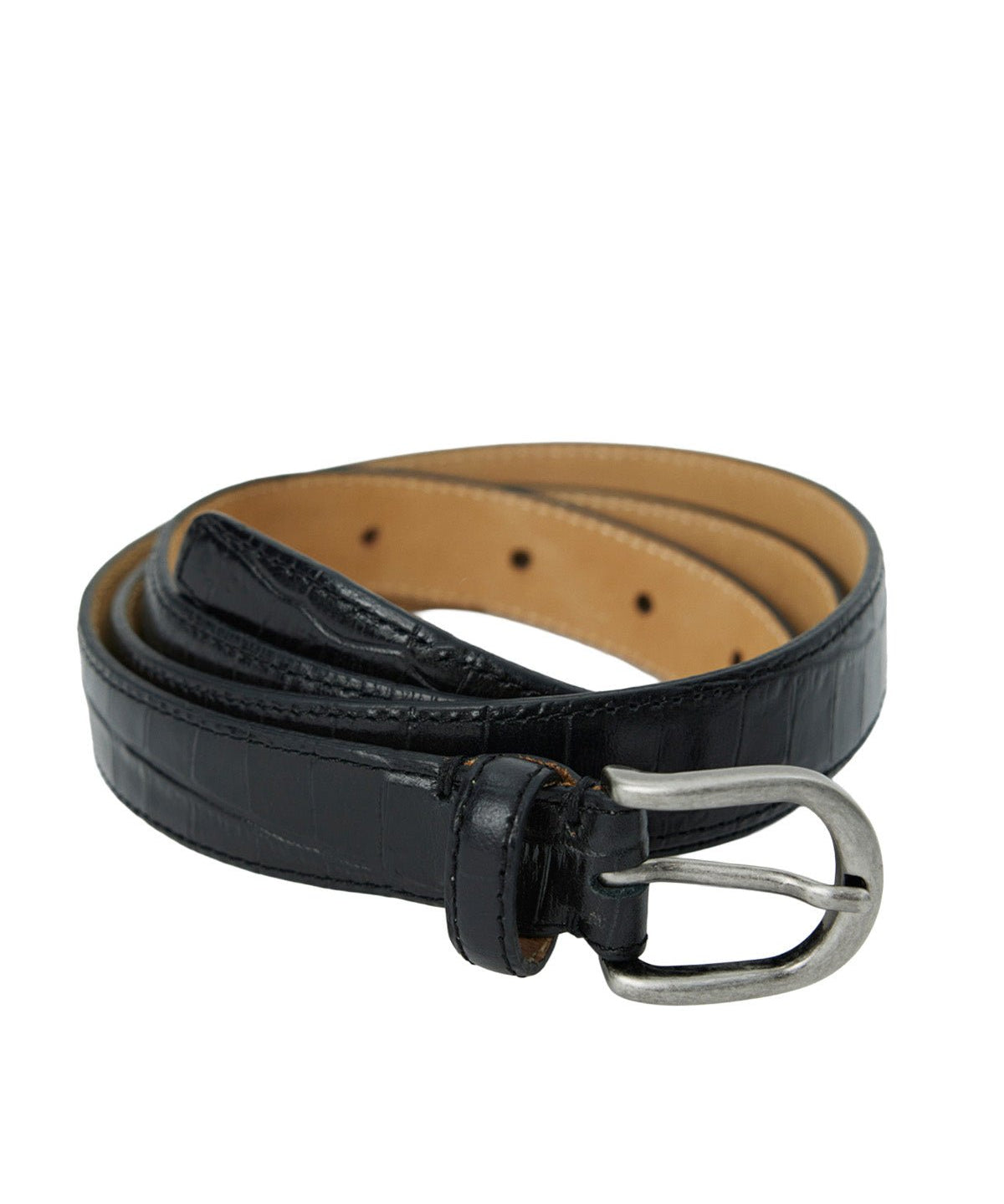 Occasion Belt Black Croc - LIKELIHOOD