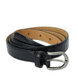Occasion Belt Black Croc - LIKELIHOOD