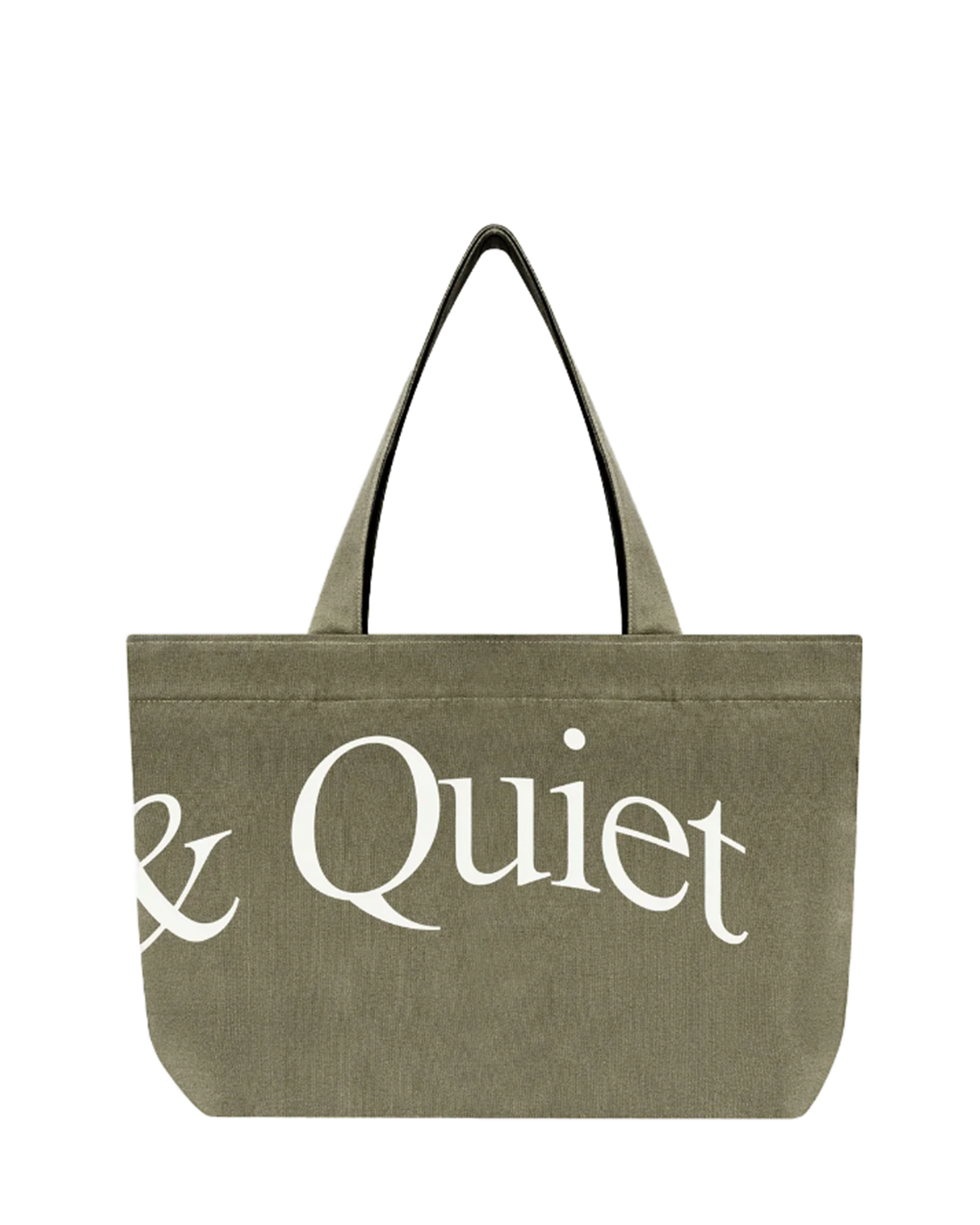 Wordmark Tote Bag Olive