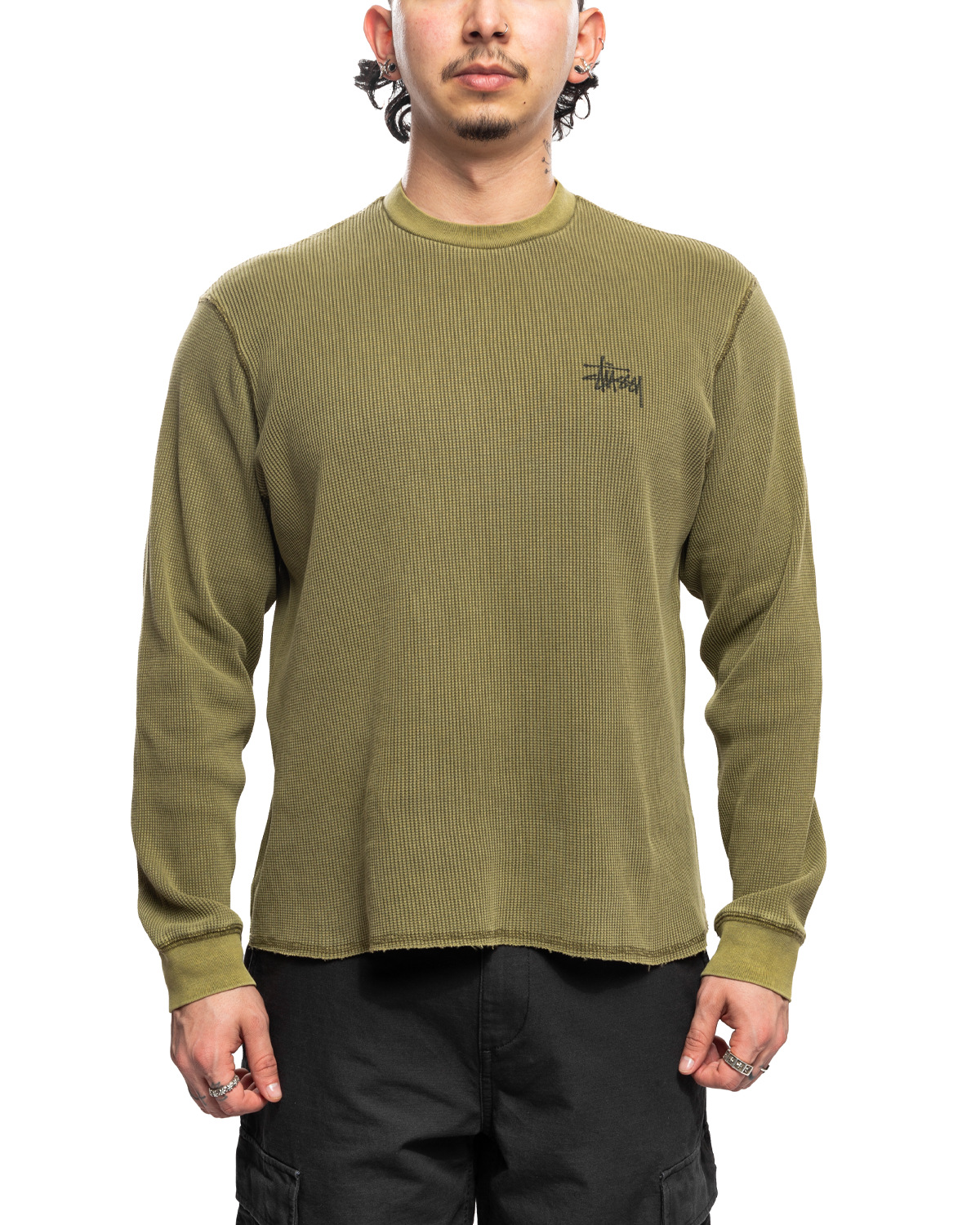 Basic Stock LS Thermal Olive