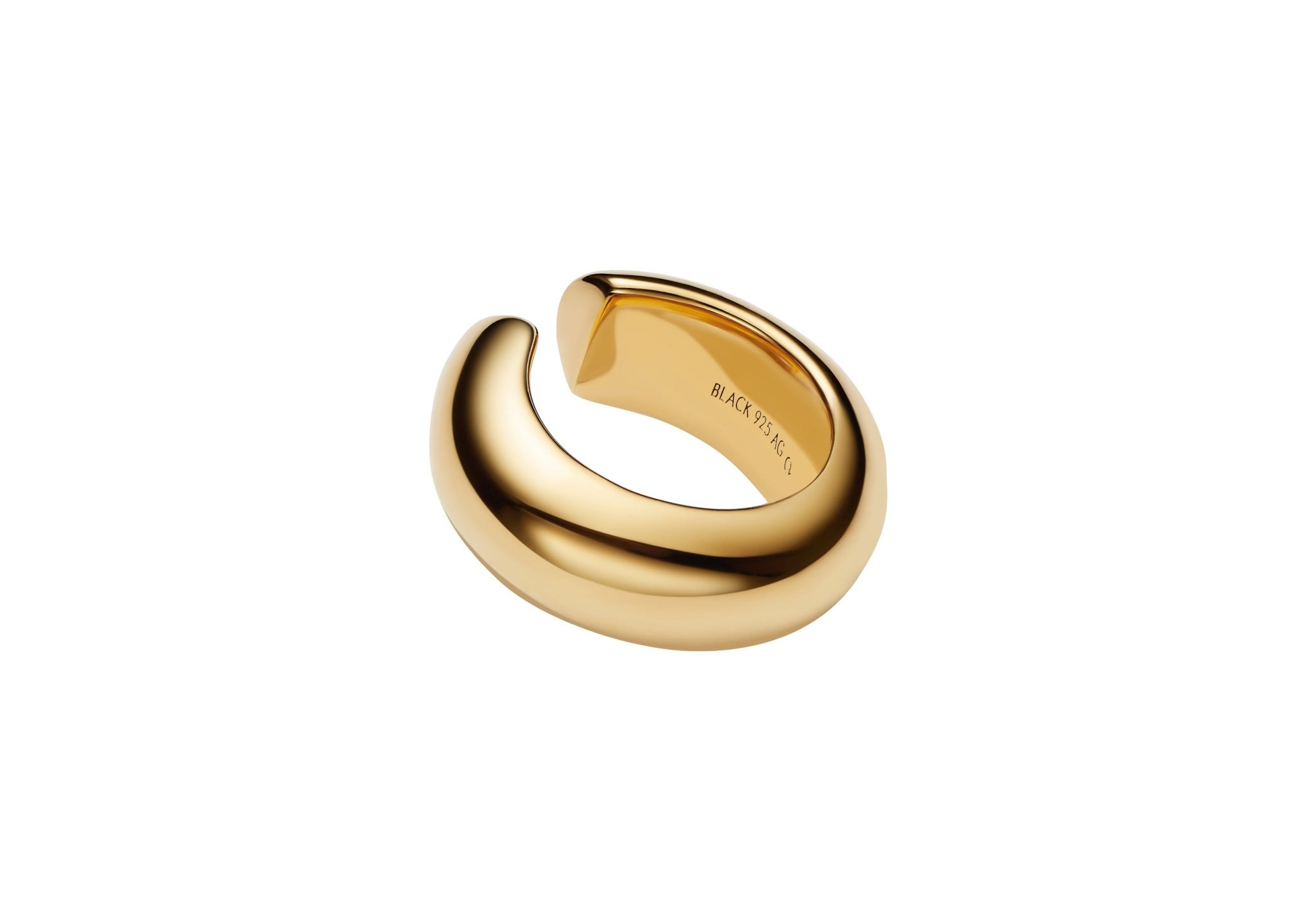 Omotesando Chunky Ear Cuff Gold - LIKELIHOOD