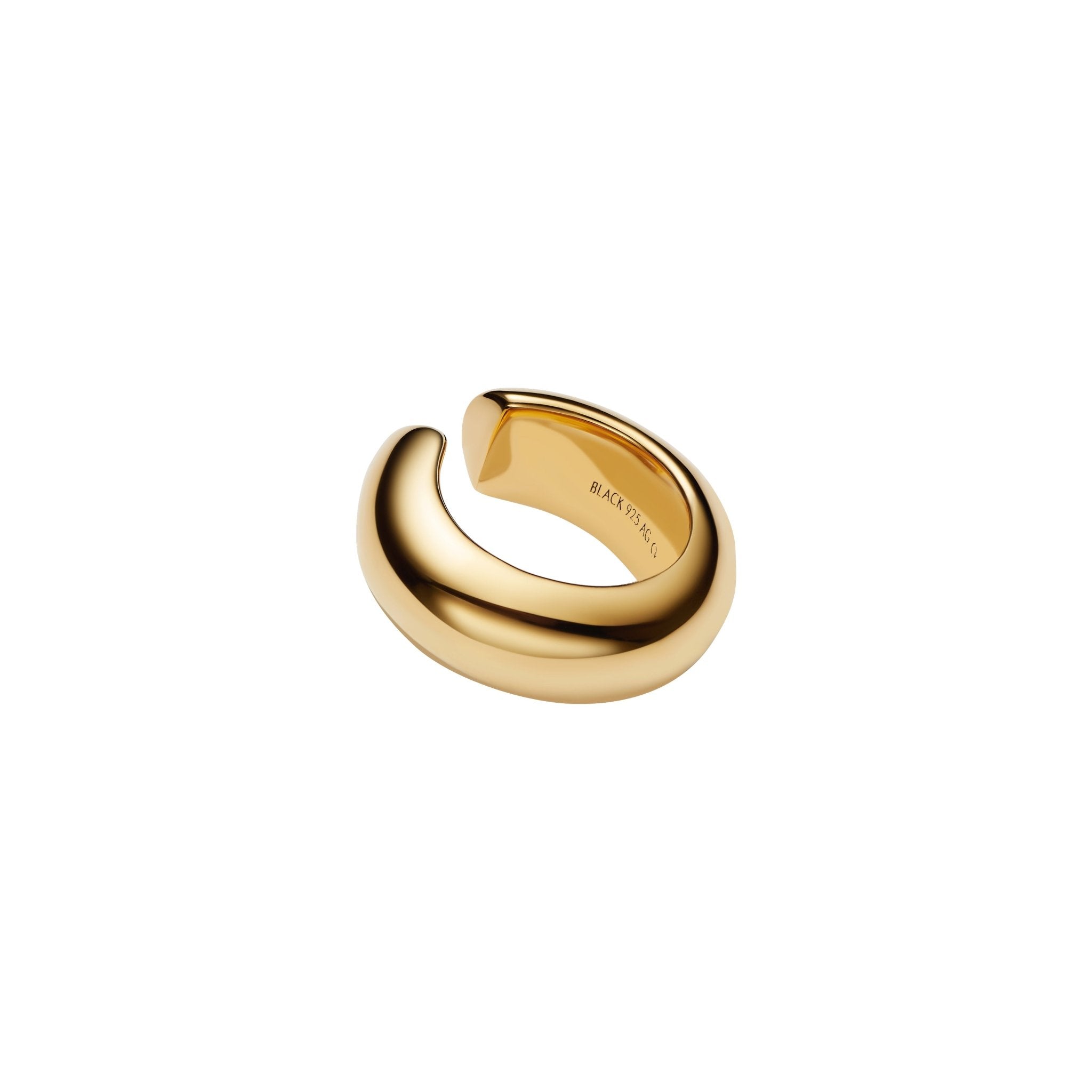 Omotesando Chunky Ear Cuff Gold - LIKELIHOOD