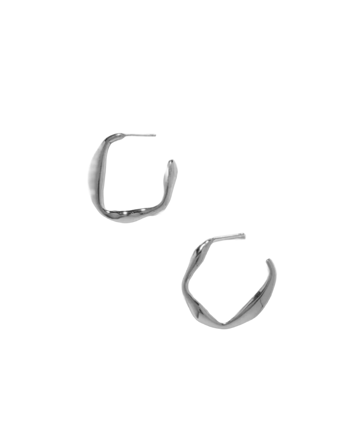ONDA Hoops Small Silver - LIKELIHOOD