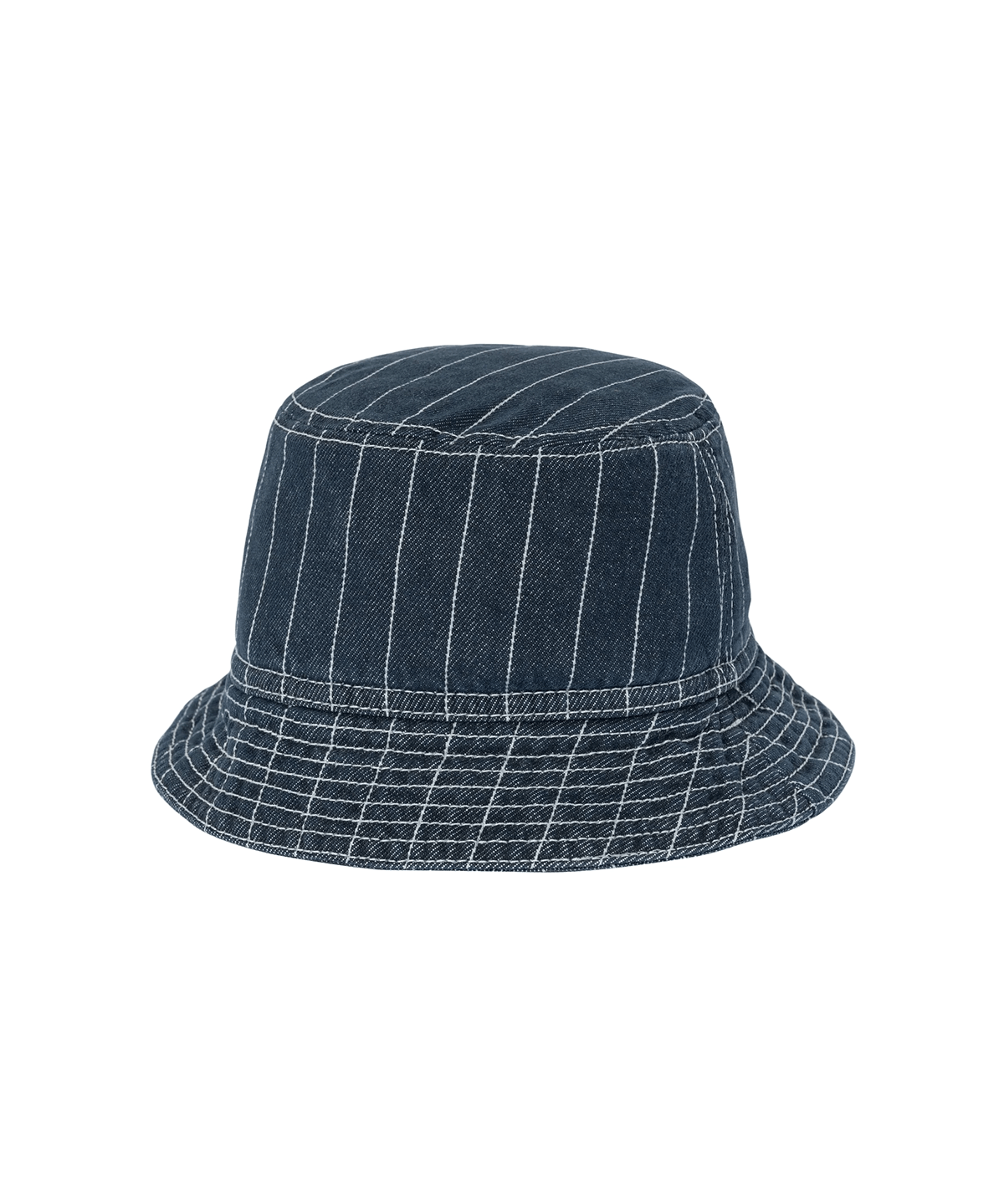 Orlean Bucket Hat Orlean Stripe Blue/White (Stone Washed) - LIKELIHOOD