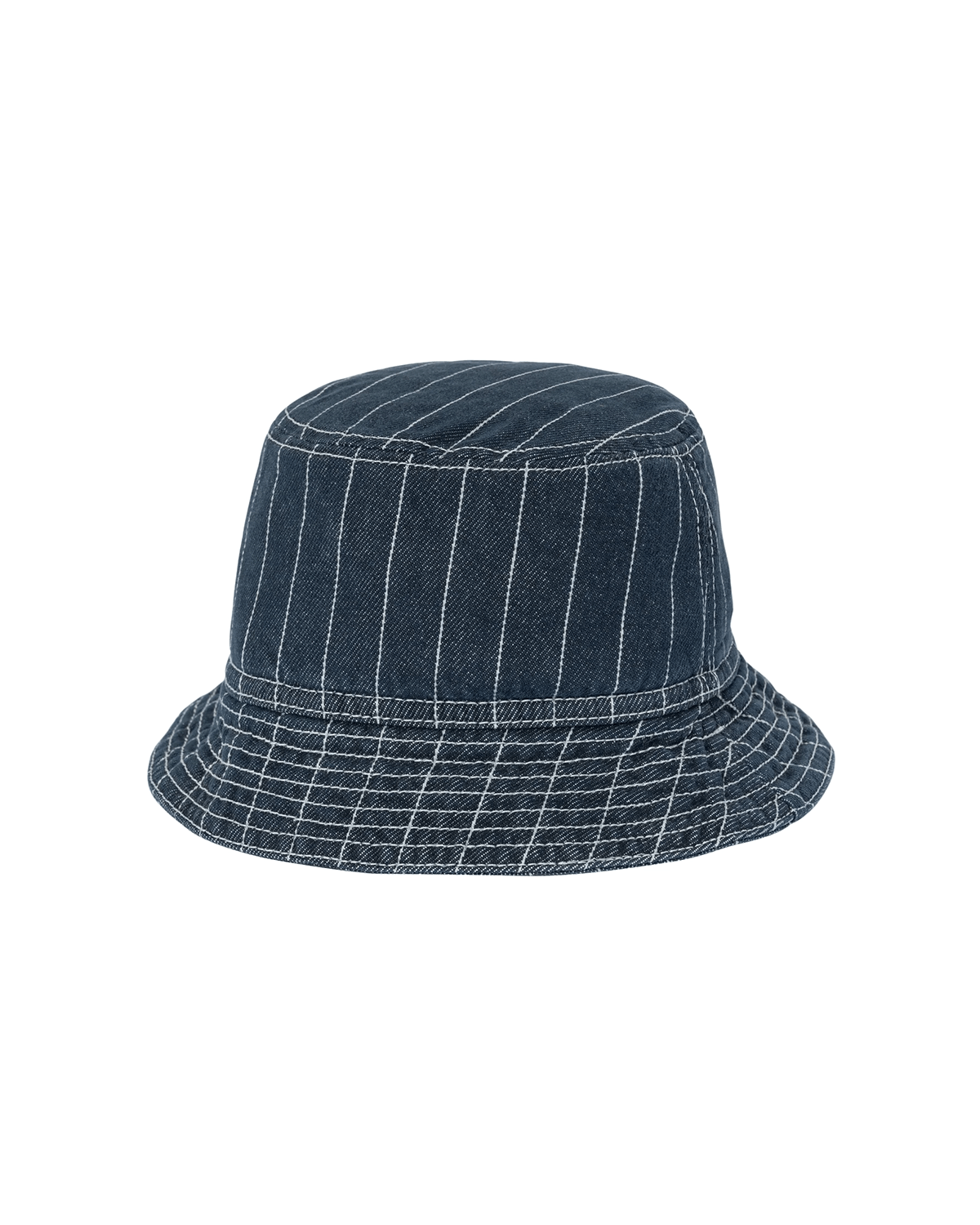 Orlean Bucket Hat Orlean Stripe Blue/White (Stone Washed) - LIKELIHOOD