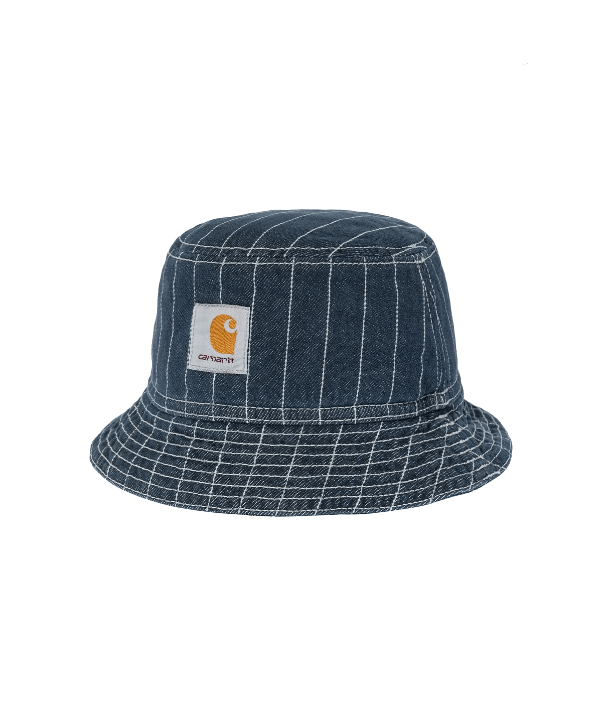 Orlean Bucket Hat Orlean Stripe Blue/White (Stone Washed) - LIKELIHOOD