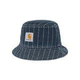 Orlean Bucket Hat Orlean Stripe Blue/White (Stone Washed) - LIKELIHOOD