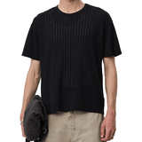 Ornament Tee Black Lace Stripe - LIKELIHOOD