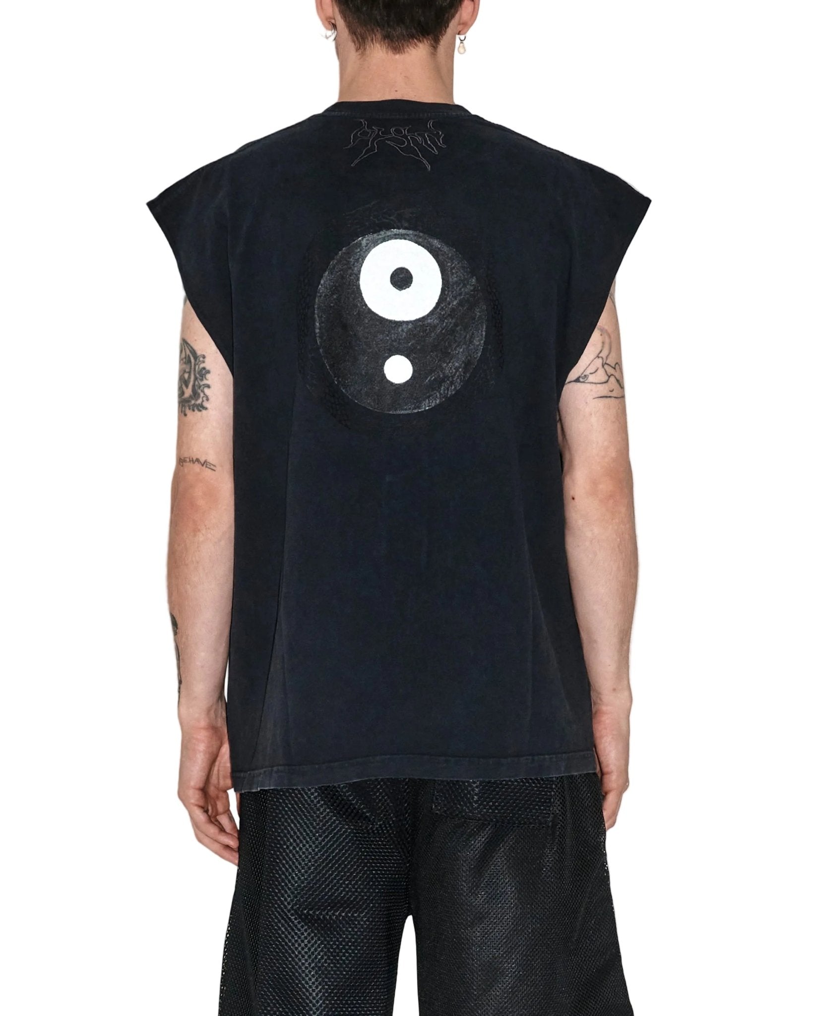 Orobouros Cutoff Tee Pirate Black - LIKELIHOOD