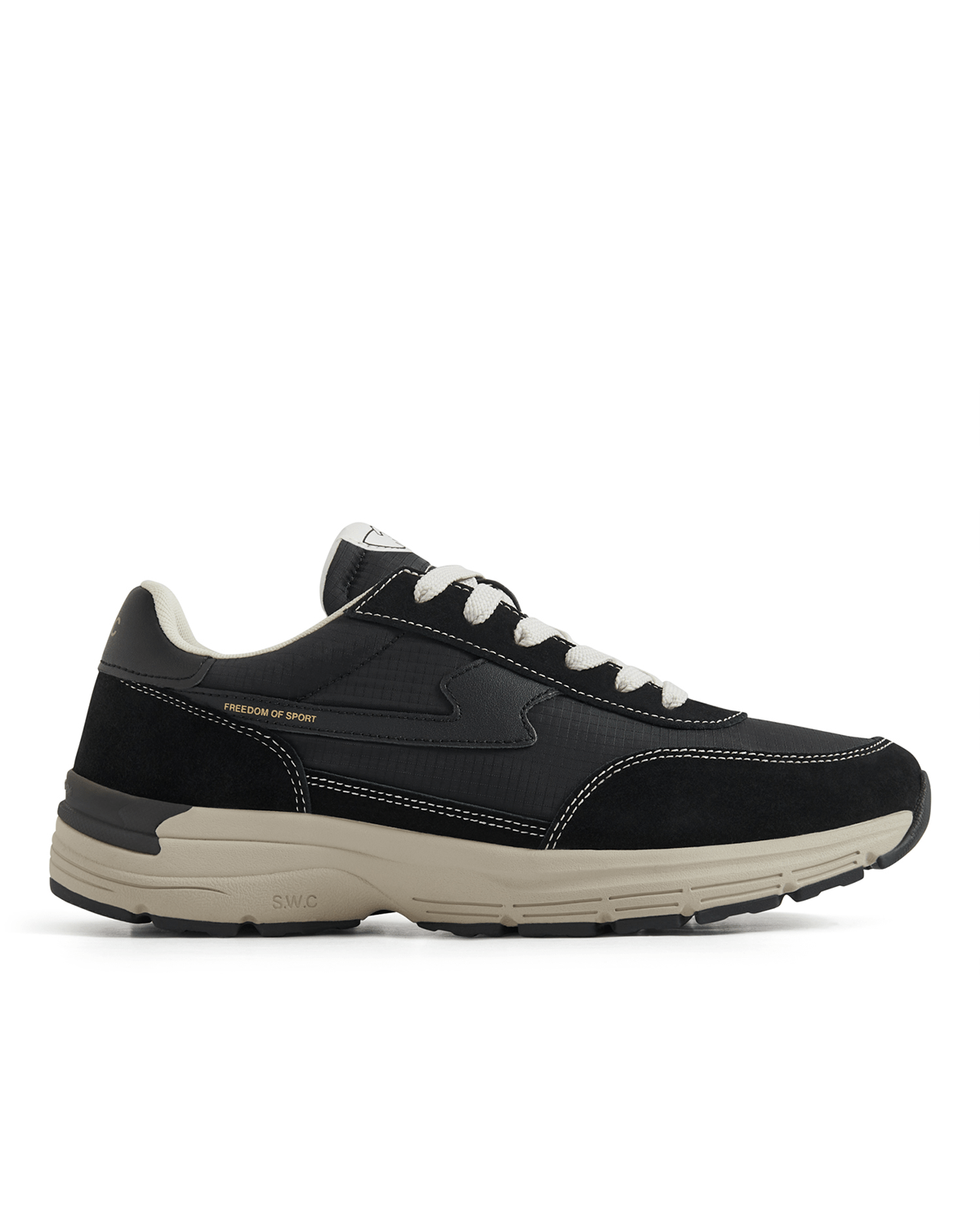 Osier S - Strike Suede Mix Black - LIKELIHOOD