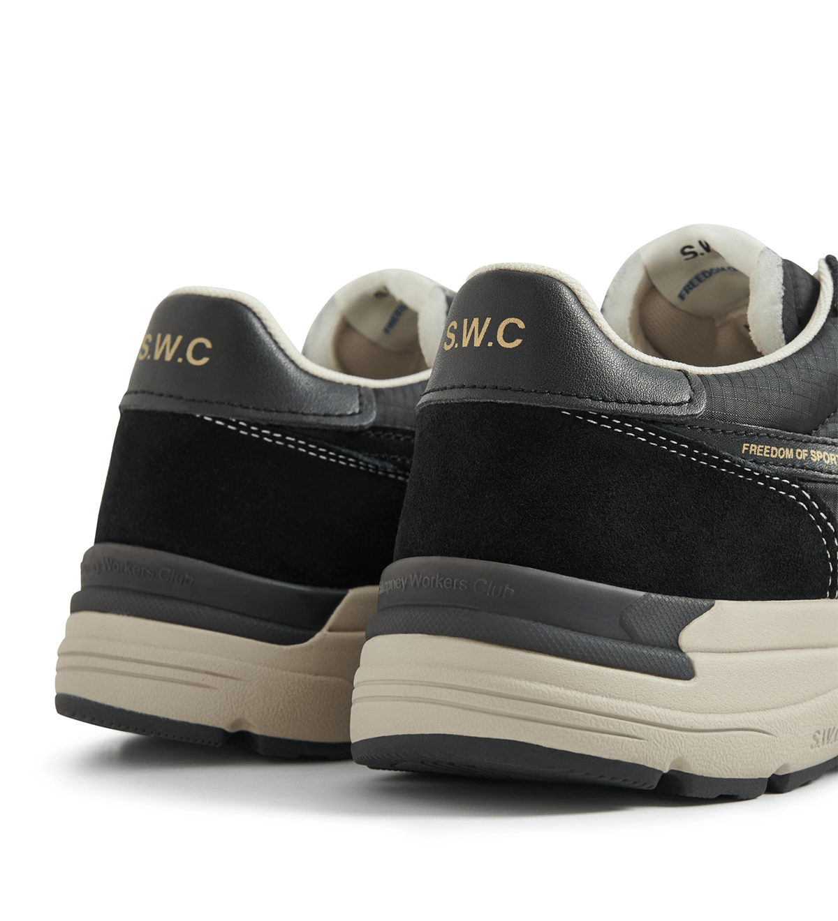 Osier S - Strike Suede Mix Black - LIKELIHOOD