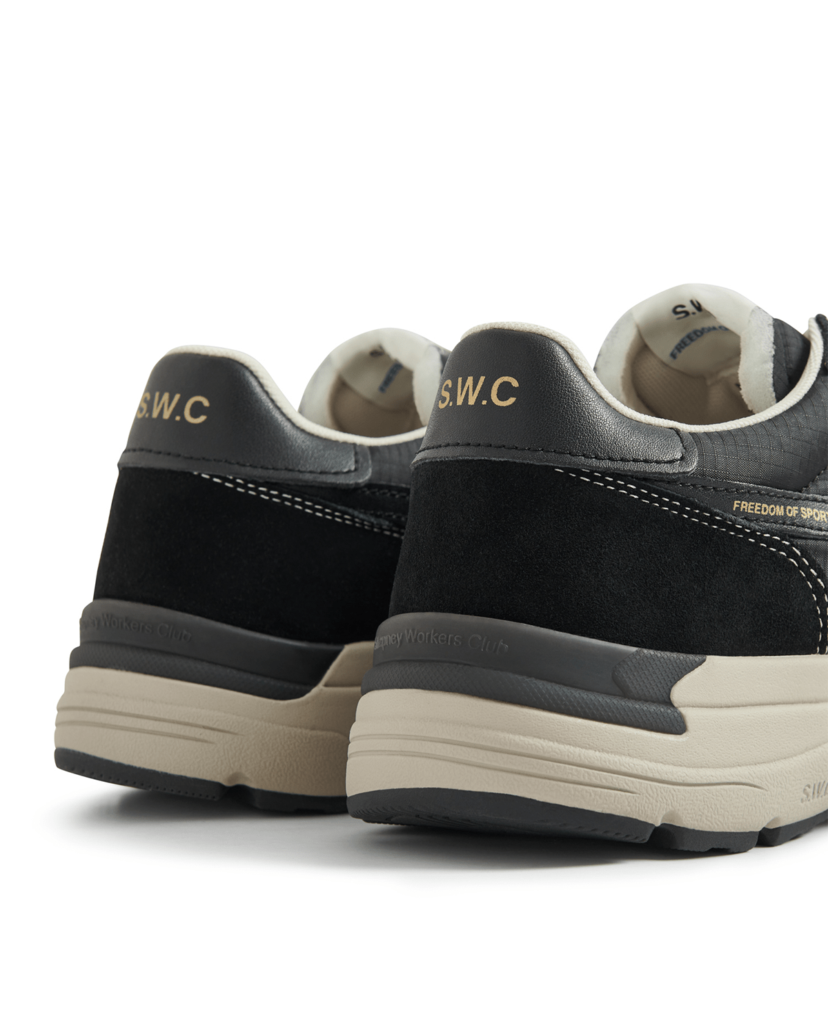 Osier S - Strike Suede Mix Black - LIKELIHOOD