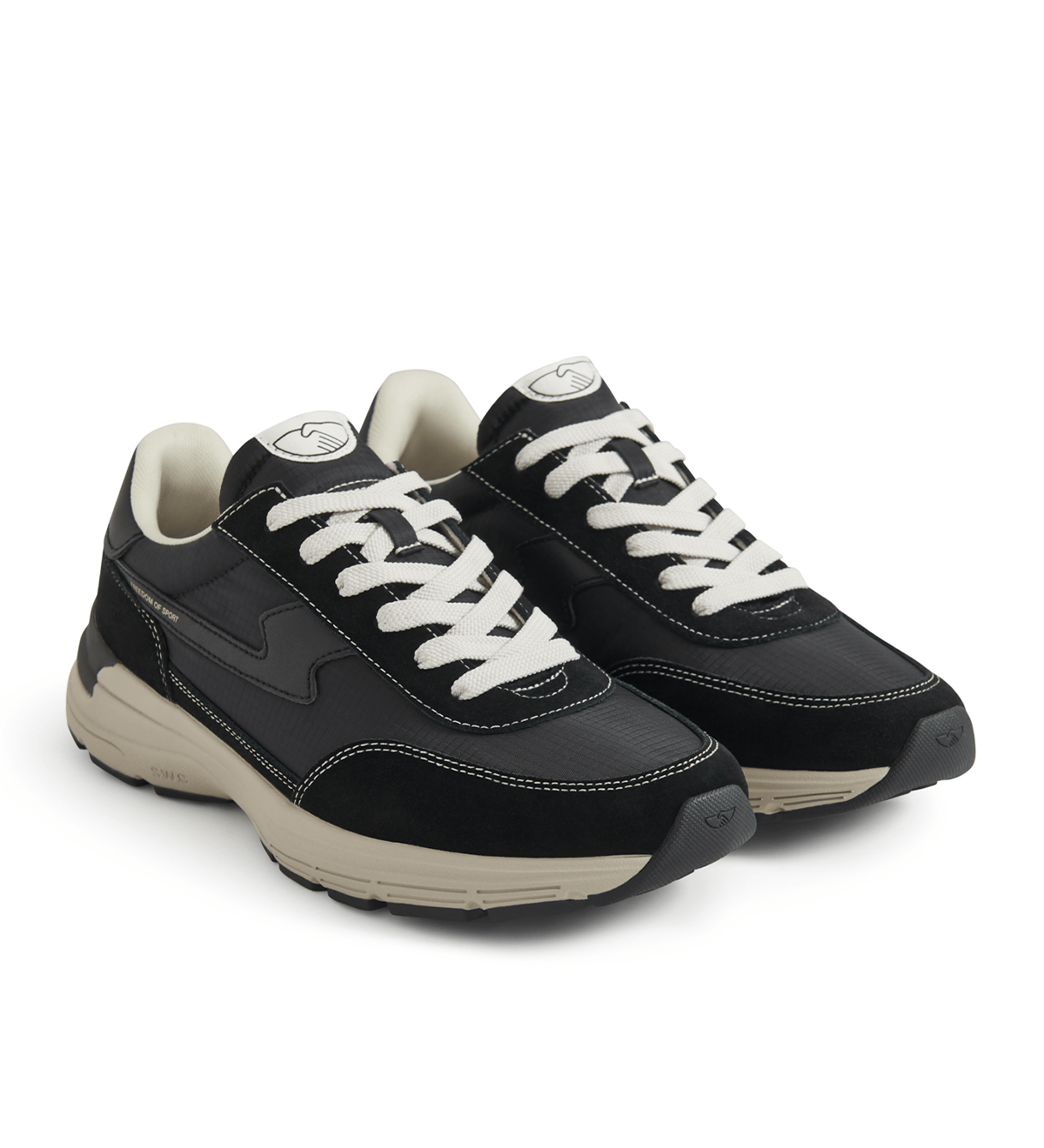 Osier S - Strike Suede Mix Black - LIKELIHOOD