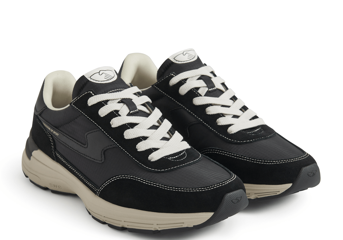 Osier S - Strike Suede Mix Black - LIKELIHOOD