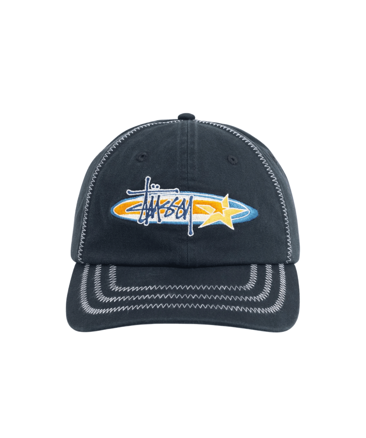 Oval Star Cap Black - LIKELIHOOD