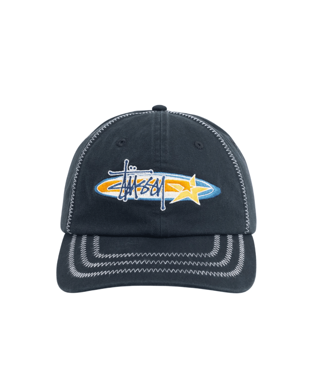 Oval Star Cap Black - LIKELIHOOD