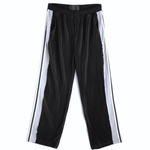 Panel Pleat Pants Black/Blue - LIKELIHOOD