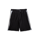 Panel Pleat Shorts Black/Blue - LIKELIHOOD