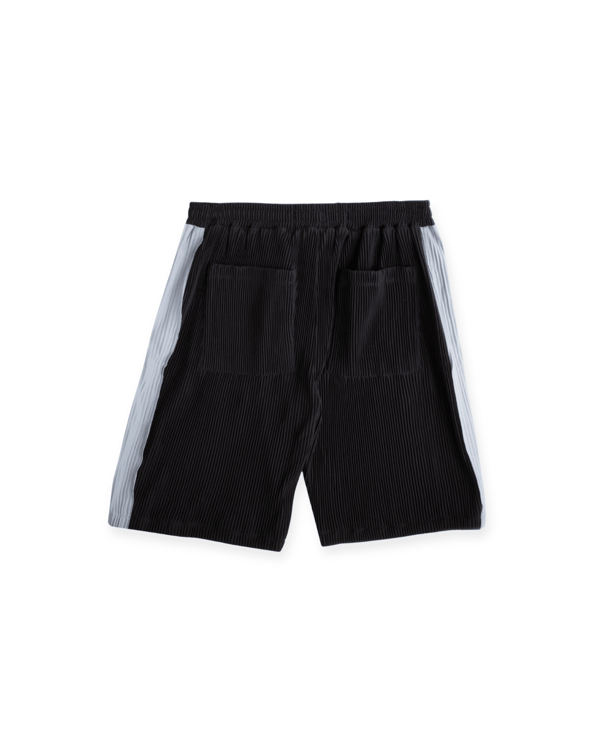 Panel Pleat Shorts Black/Blue - LIKELIHOOD