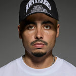 Paranoia Crest Snapback Black - LIKELIHOOD
