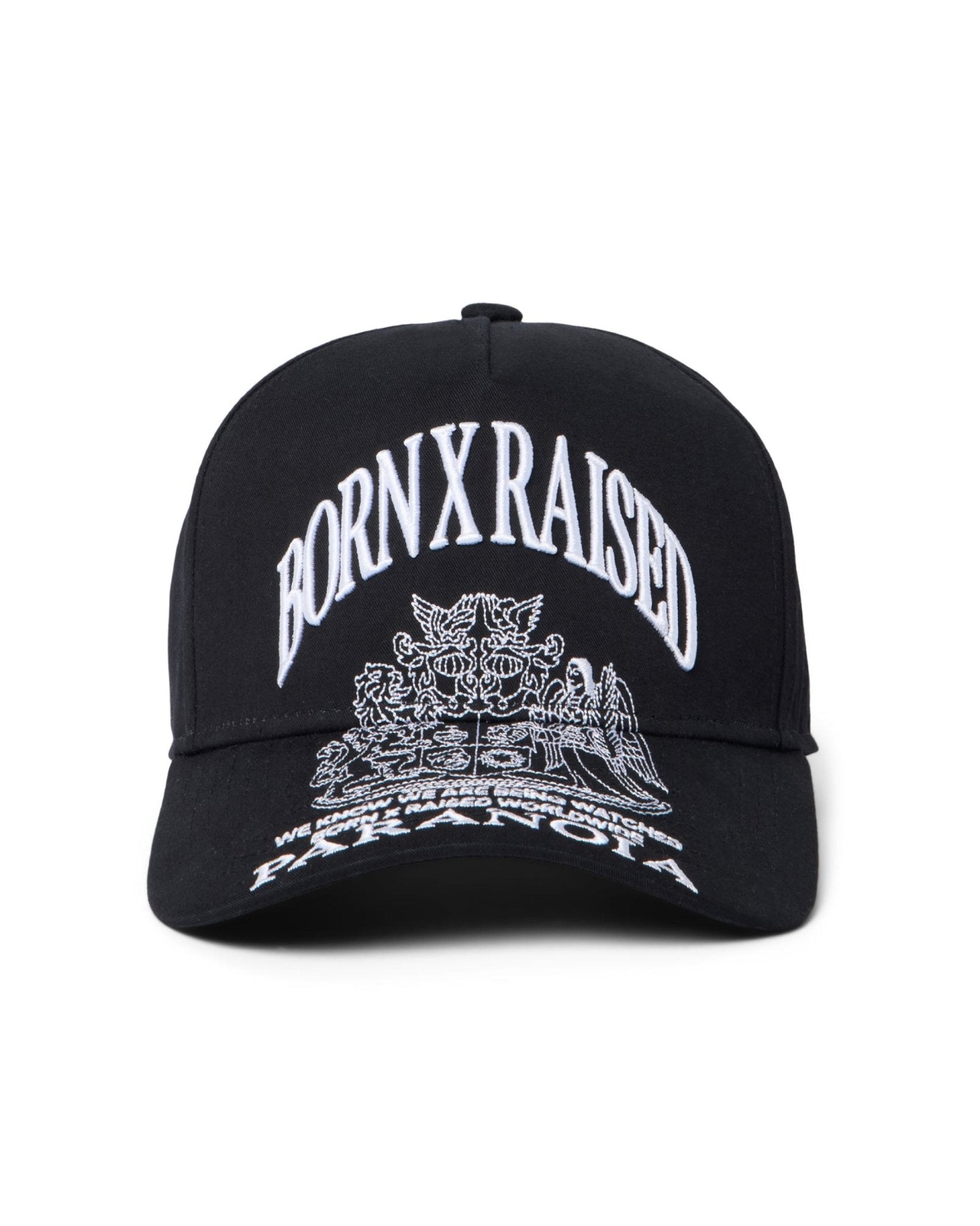 Paranoia Crest Snapback Black - LIKELIHOOD