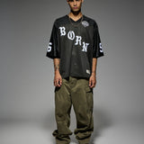 Paranoia Football Jersey Black - LIKELIHOOD