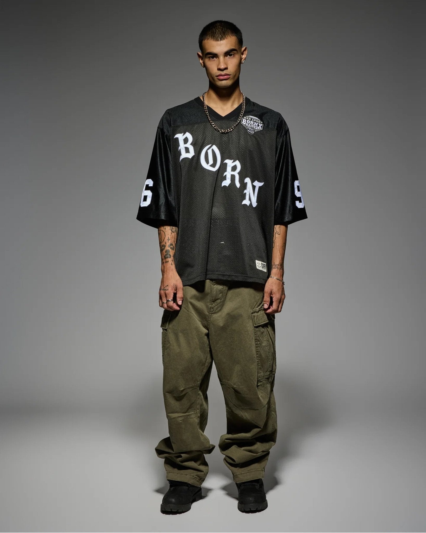 Paranoia Football Jersey Black - LIKELIHOOD