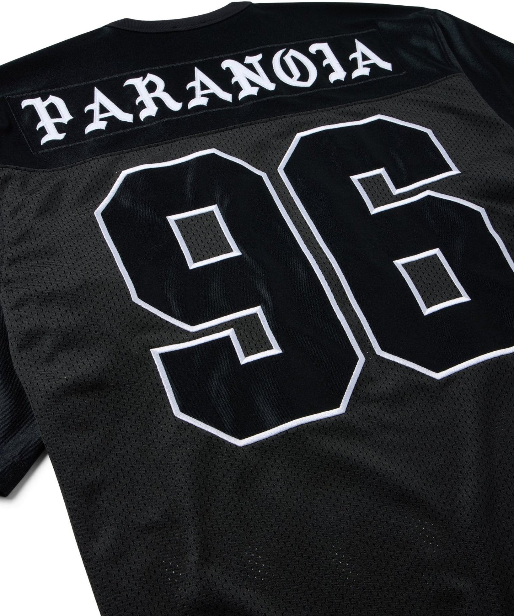 Paranoia Football Jersey Black - LIKELIHOOD