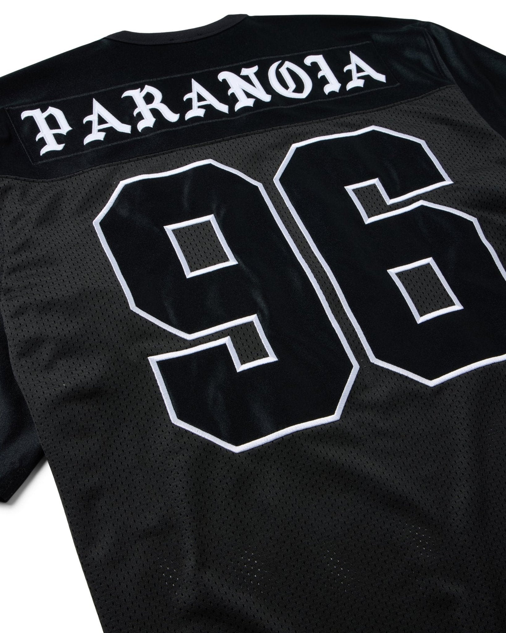 Paranoia Football Jersey Black - LIKELIHOOD