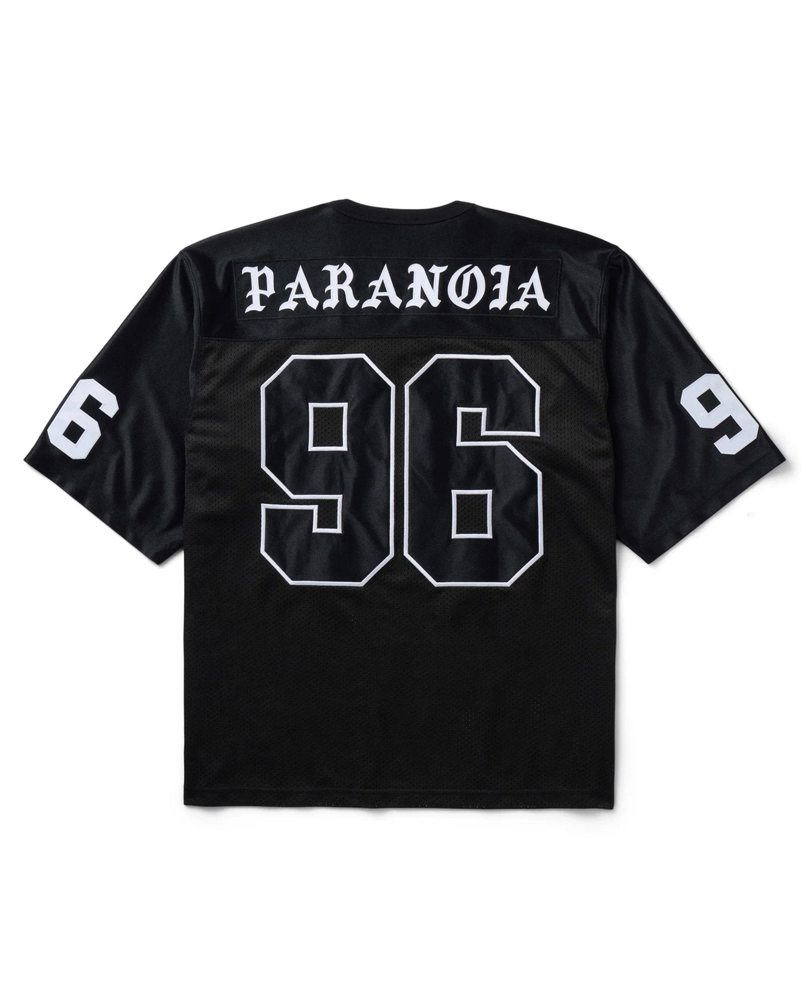 Paranoia Football Jersey Black - LIKELIHOOD