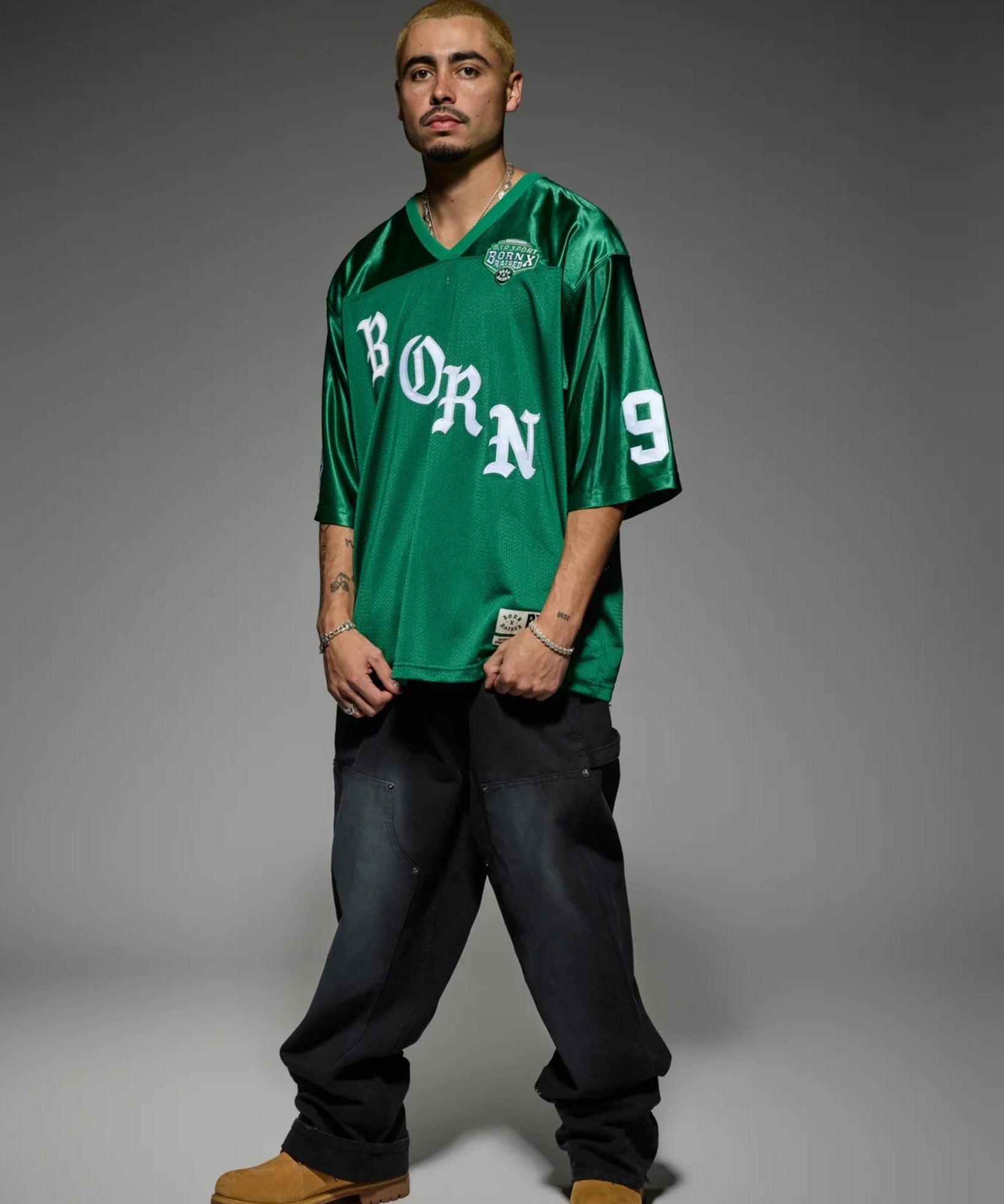 Paranoia Football Jersey Kelly Green - LIKELIHOOD