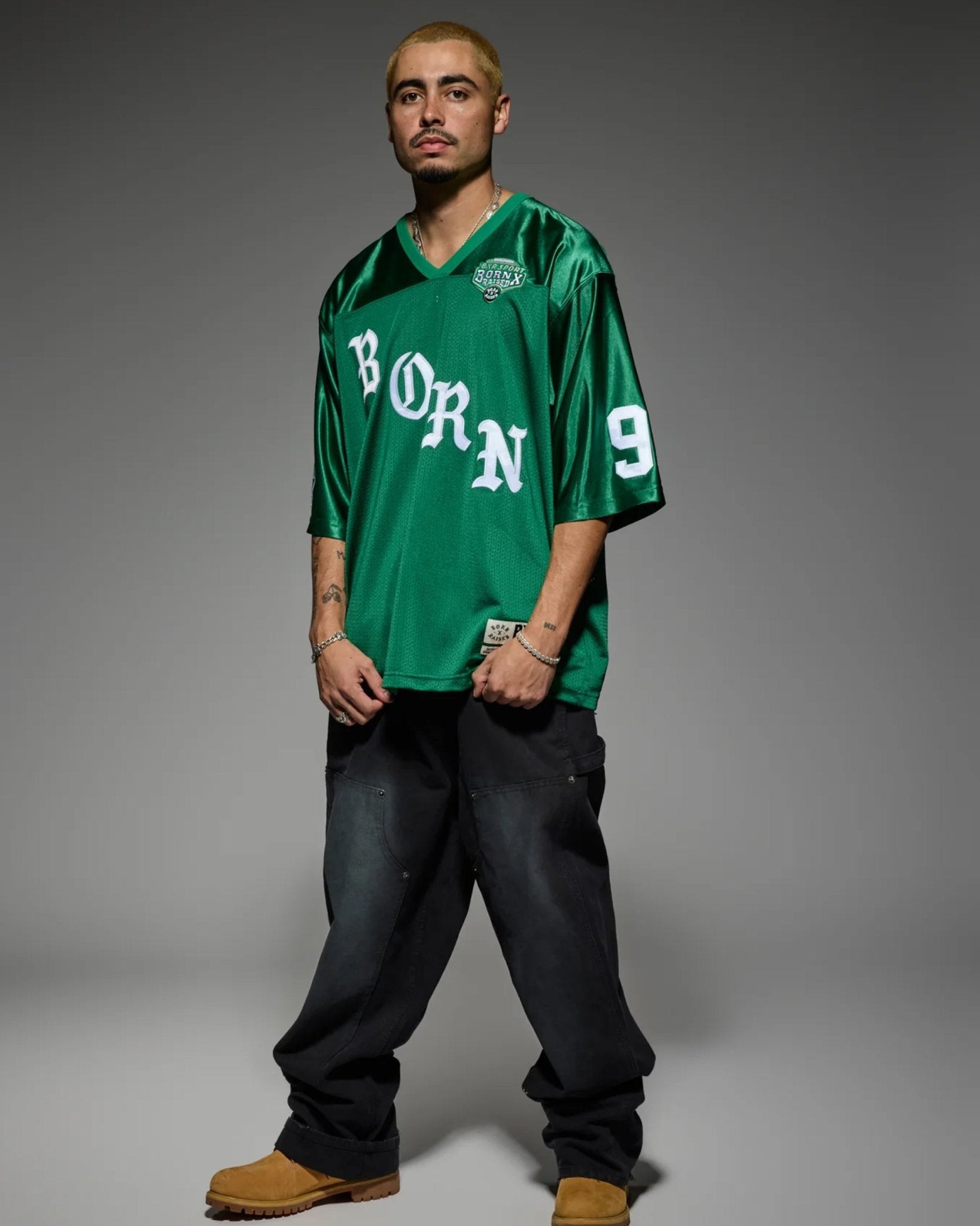 Paranoia Football Jersey Kelly Green - LIKELIHOOD