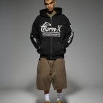 Parlay Zip Up Hoodie Black - LIKELIHOOD