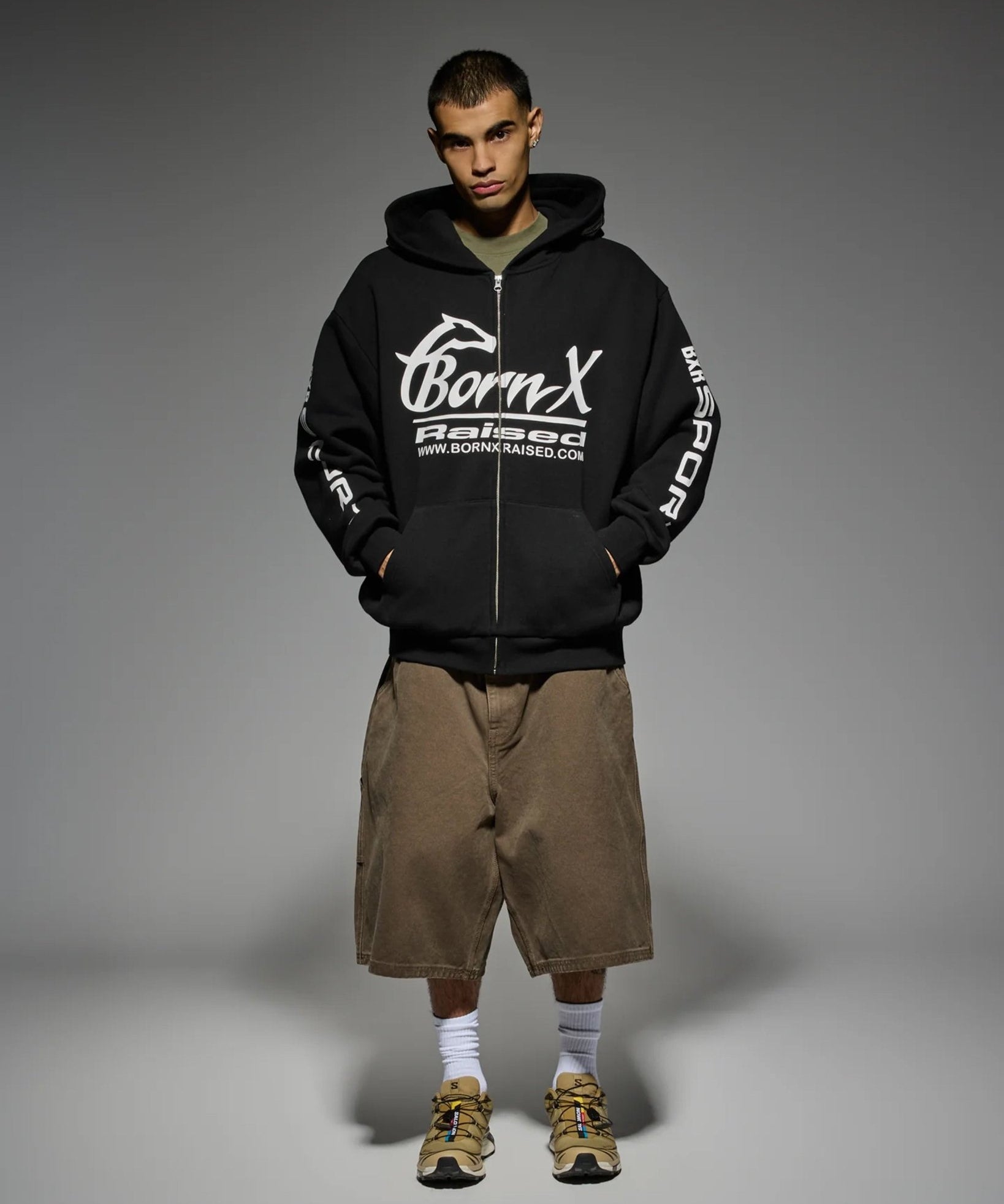 Parlay Zip Up Hoodie Black - LIKELIHOOD