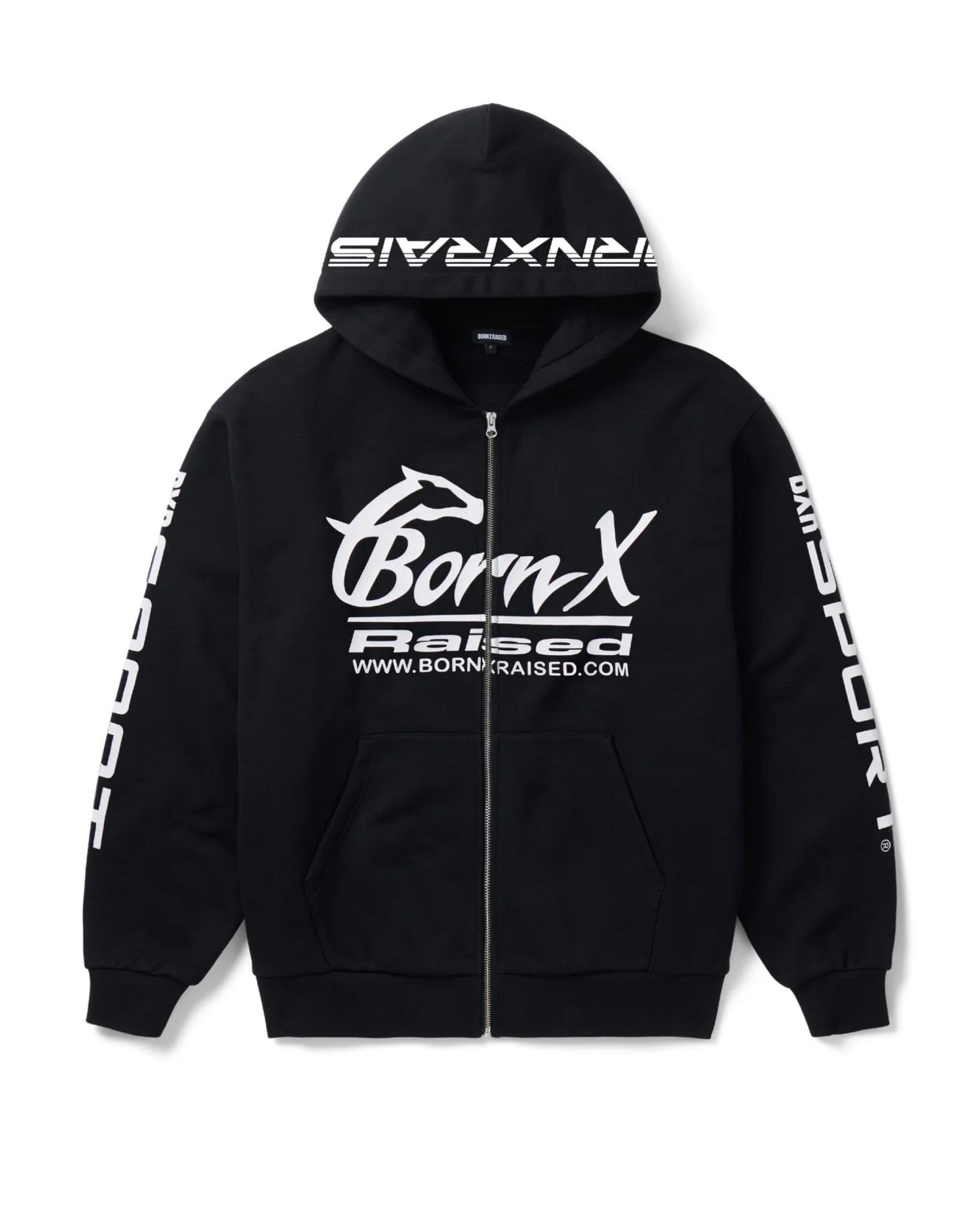Parlay Zip Up Hoodie Black - LIKELIHOOD