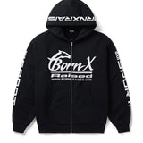 Parlay Zip Up Hoodie Black