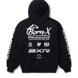 Parlay Zip Up Hoodie Black