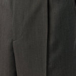 Patch Trousers Taupe Wool Twill - LIKELIHOOD