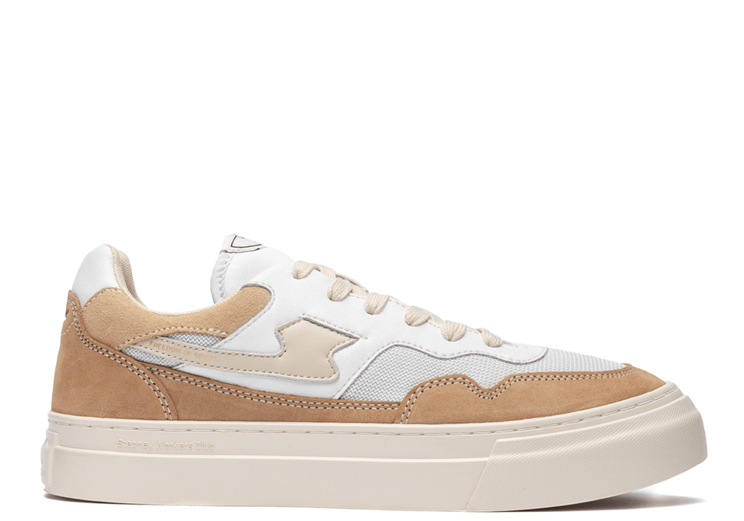 Pearl S - Strike Suede White/Earth - LIKELIHOOD