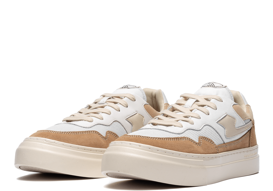 Pearl S - Strike Suede White/Earth - LIKELIHOOD