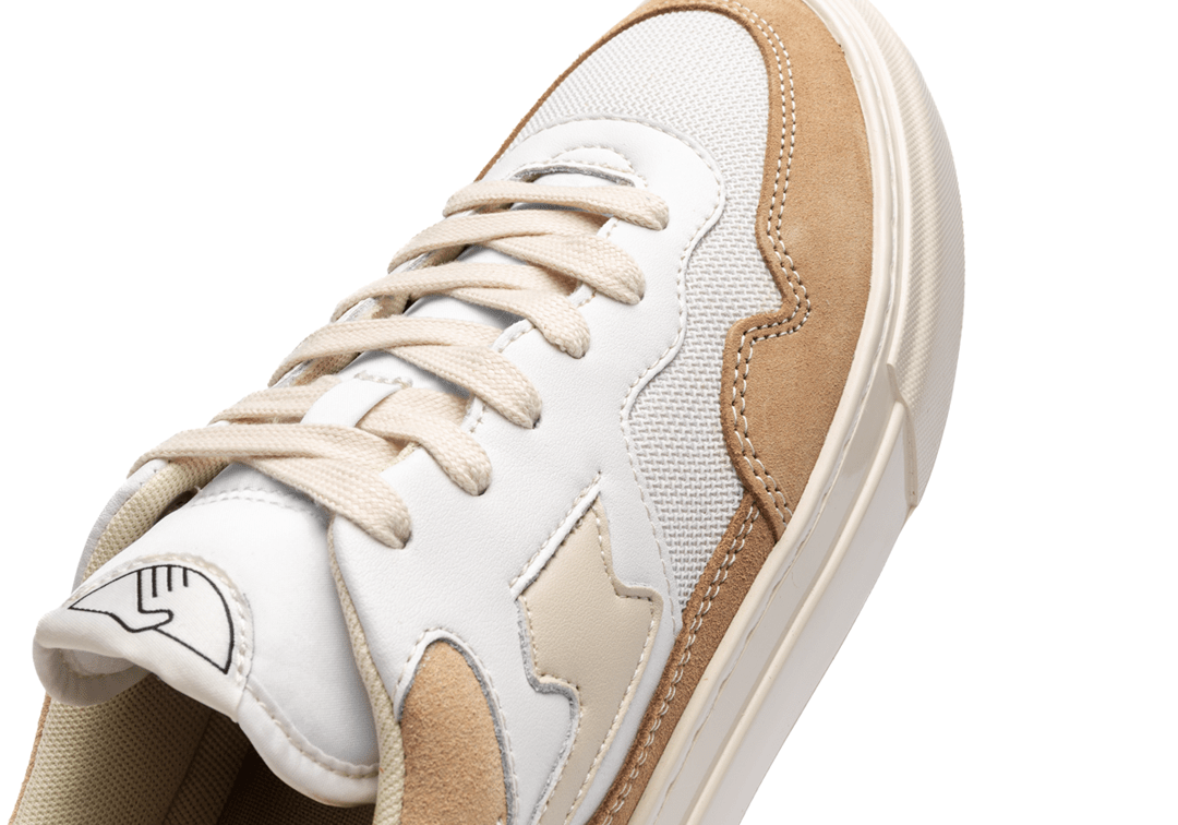 Pearl S - Strike Suede White/Earth - LIKELIHOOD