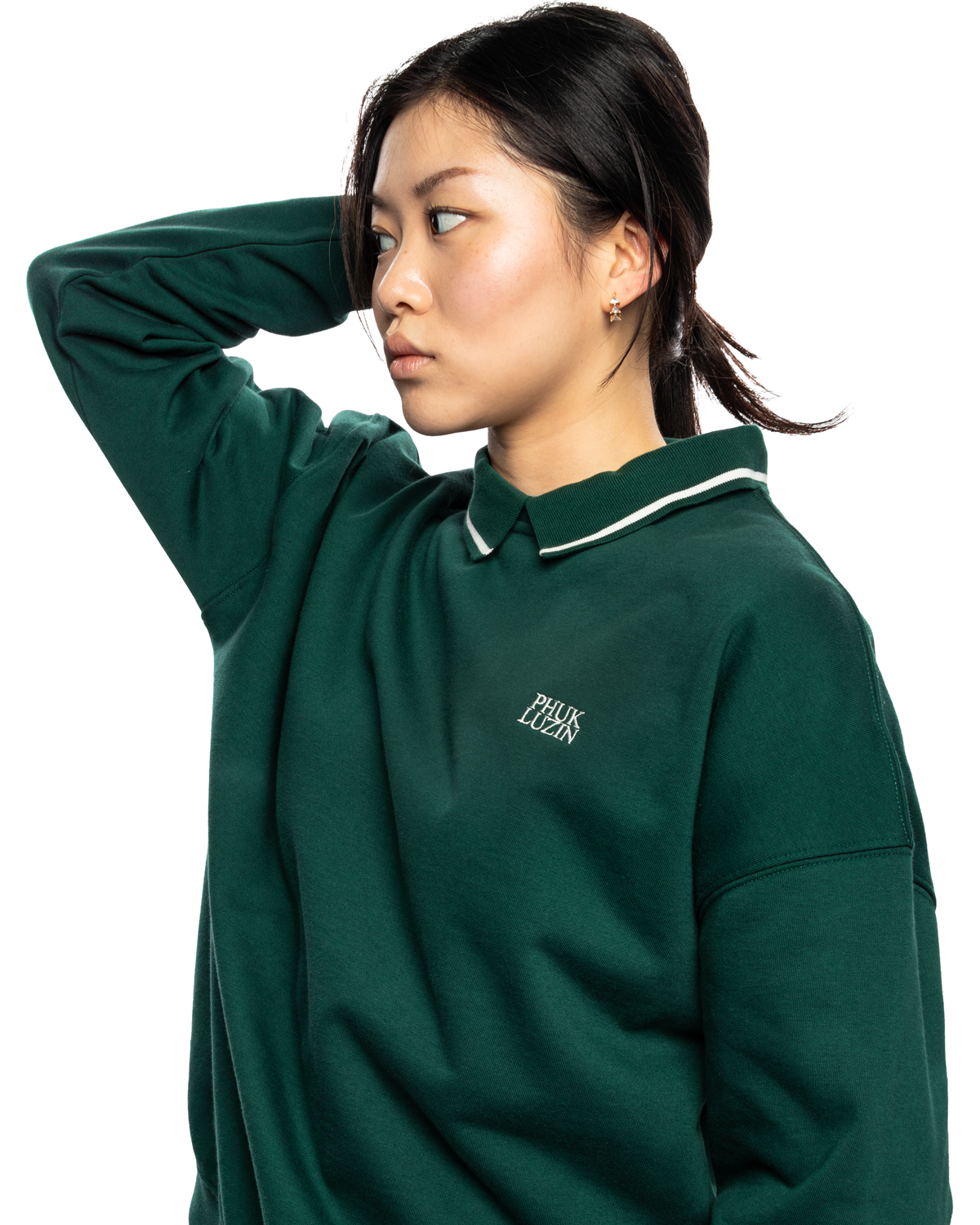 Phuk Luzin Collared Sweatshirt