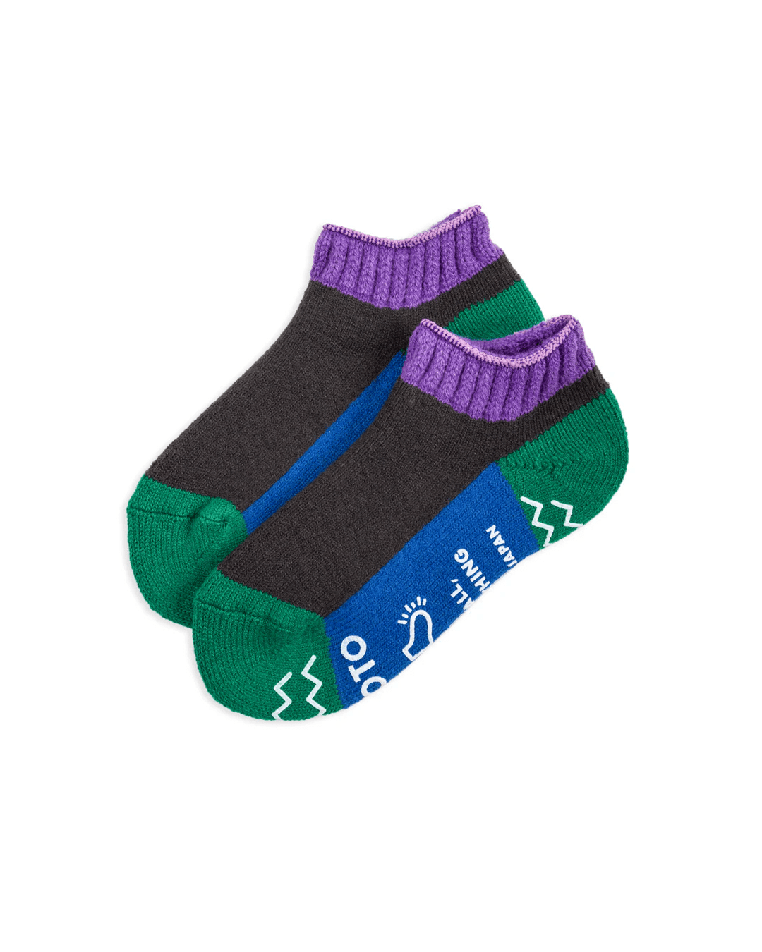 Pile Sockslipper Light Purple/Charcoal - LIKELIHOOD