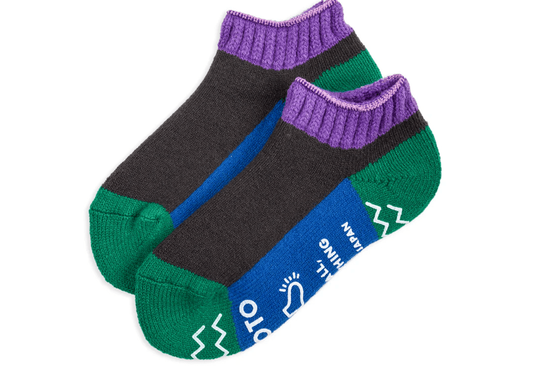 Pile Sockslipper Light Purple/Charcoal - LIKELIHOOD