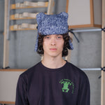 Pilot Frog Hat Blue Pebbles - LIKELIHOOD